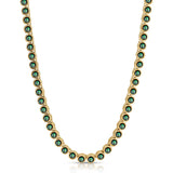 Tennis Necklace | Abalone