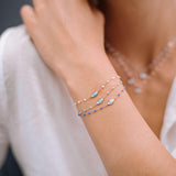 18k Eye Bracelet | Turquoise