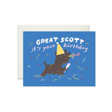 Great Scottie Birthday Card