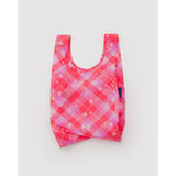 Baby Baggu | Pink Star Plaid