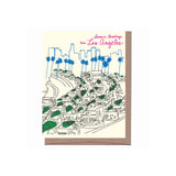 LA Traffic Christmas Card