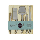 Laguiole 5 Piece Cheese Knife Set | Neutrals