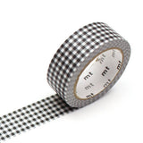 Washi Tape | Checkered Black