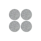 Bierfilzl Round Felt Coaster 4 Pack | Granite
