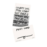 Might As Well Postcard Art Print