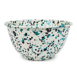 Large Splatter Salad Bowl | Blue Tides