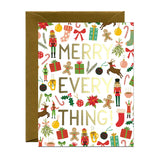 Merry Everything Christmas Holiday Card