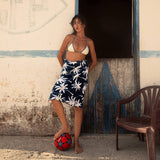 Luca Beach Towel | Blue