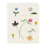 Quirky Petals Bestie Card