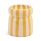 Cabana Stripe 6.5 oz Candle | Gold Coast Ochre