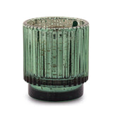4.5 oz Green Mercury Glass Candle | Cypress + Fir