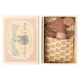 Sleepy Wakey Baby Mouse | Rose