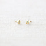 Opal Star Studs | 18K GV