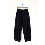 French Terry Balloon Pants | Black