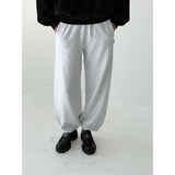 French Terry Balloon Pants | Icy Grey