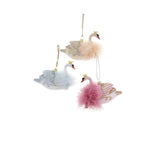 Crowned Swan Ornament | Assorted