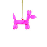 Pink Balloon Dog Ornament