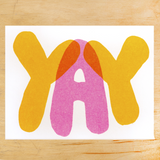 Yay Notecard | Box of Six
