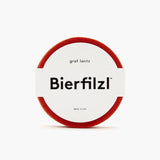 Bierfilzl Round Felt Coaster 4 Pack | Orange