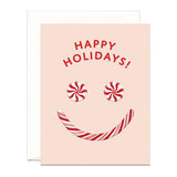 Peppermint Holiday Card