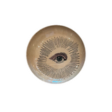 Round Enamel Tray | Eye