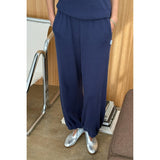 Pointelle Balloon Pants | Navy
