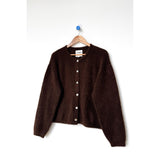 Leila Mohair Cardigan | Cocoa Bean