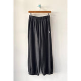 Pointelle Balloon Pants | Charcoal