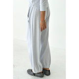 Pointelle Balloon Pants | Icy Grey