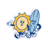 Die-Cut Sticker | Sun + Surf