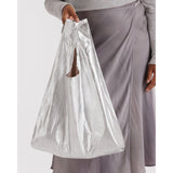 Standard Baggu | Chrome Metallic