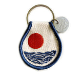 Patch Keychain | Sun + Waves