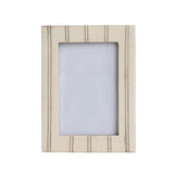 Resin Photo Frame | Metal Pinstripe