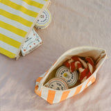 Organic Cotton Zipper Bags | Assorted