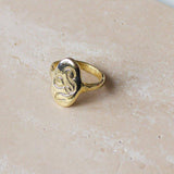 Serpent Rising Ring | Brass