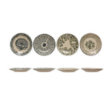 Small Floral Stoneware Plate | Assorted