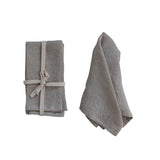 Set of 4 Linen Napkins | Natural