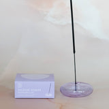 Bubble Incense Holder | Lavender Glass