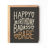 Badass Birthday Card