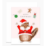 Merry Chipmas Card