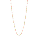 18k Gigi Necklace | Baby Pink