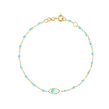 18k Eye Bracelet | Turquoise