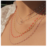 18k Gigi Necklace | Jade