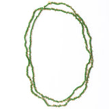 Rosemary Extra Long Necklace | Leaf Green