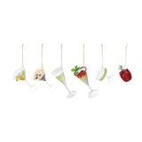 Glass Cocktail Ornament | Assorted