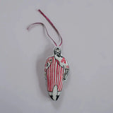 Tattooed Strong Man | Cotton Ornament