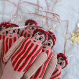 Chubby Carnival Babies | Lavender Ornament