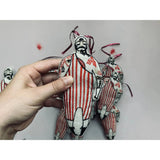 Tattooed Strong Man | Cotton Ornament