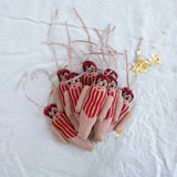 Chubby Carnival Babies | Lavender Ornament