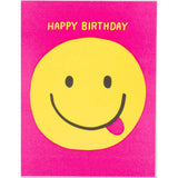 Happy Birthday Smiley Card